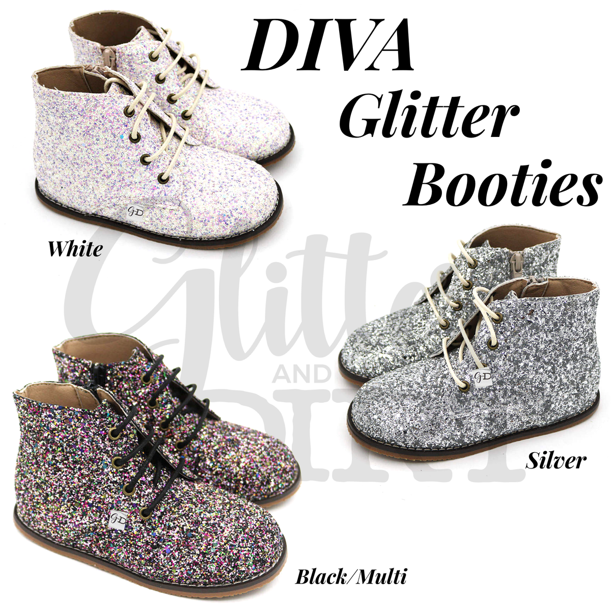 Sparkly booties shop