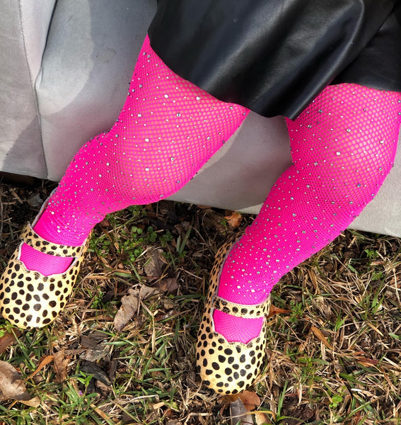 Solid Color Bling Tights