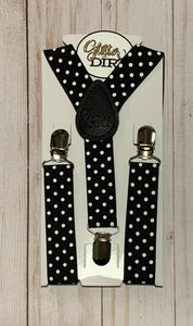 Polka Dot Suspenders